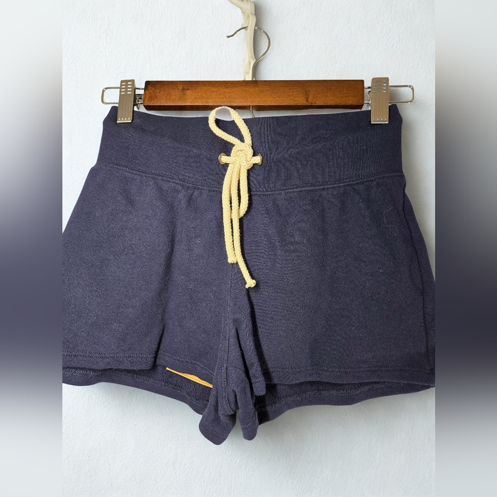 Women's American Made Supply Co. Navy shorts and shirt Beige Drawstring, Size S - Picture 2 of 10